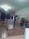 УИК № 592 голосует член комиссии-казак Параваев С.С.