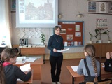 МБОУ Романовская СШ № 12 - классный час «Ты будущий избиратель»