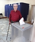 Голосование на избирательном участке № 582