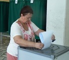 Голосование на избирательном участке № 583
