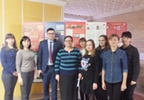 7 февраля 2019 года в Территориальной избирательной комиссии Дубовского района состоялся День открытых дверей с молодёжью Дубовского района