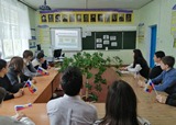 В Присальской школе с учащимися 8-11 классов проведена беседа «Гражданское общество строим вместе»