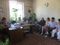 Заседание членов ТИК Дубовского района с правом решающего голоса