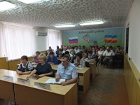 11 сентября 2015 года участие членов ТИК и УИК в видео-семинаре организованном ИКРО по вопросам готовности к проведению выборов Губернатора Ростовской области 13 сентября 2015 года